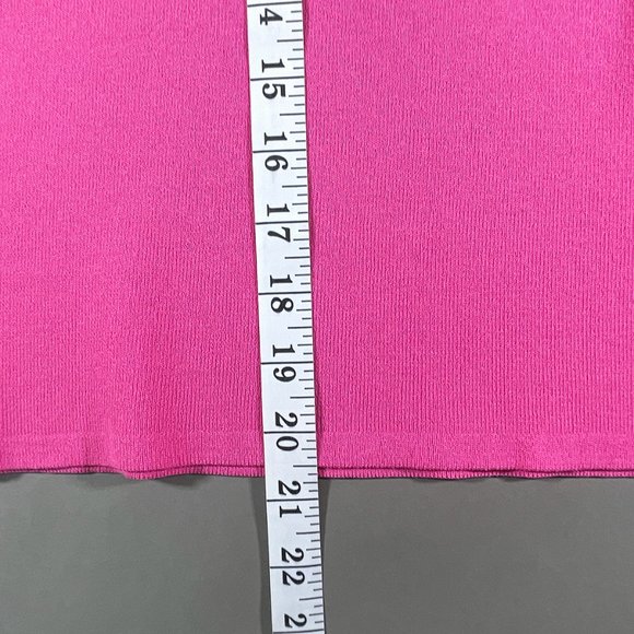 Joseph A. Pink Top with‎ Long Crochet Sleeves Size Small - Picture 10 of 16